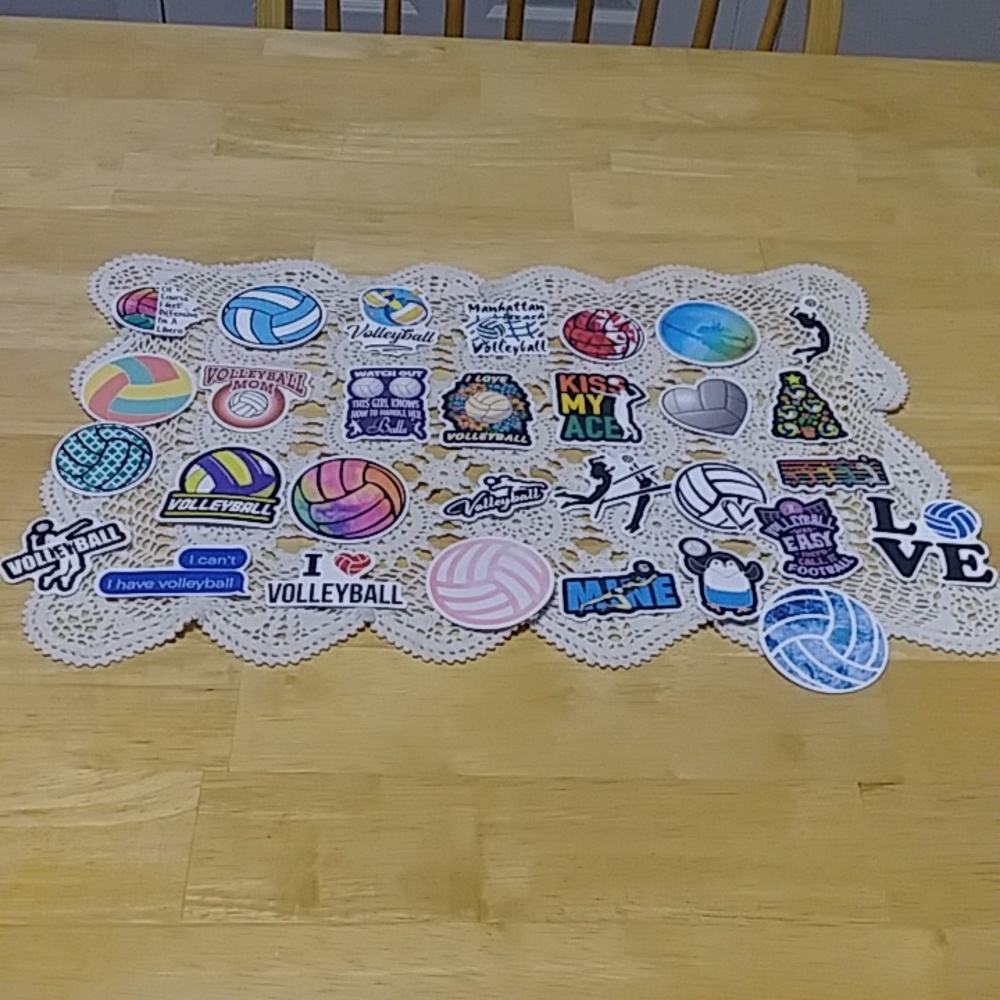 Volleyball stickers, Sports